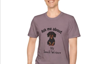 make you a custom funny or satirical novelty t shirt design