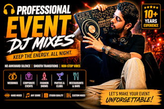 create a seamless dj mix for your event or party