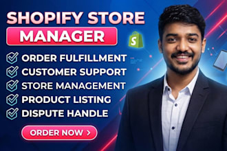 be your shopify virtual assistant for order fulfillment and customer services