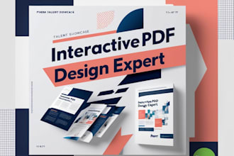 create a professional interactive PDF documents, newsletter