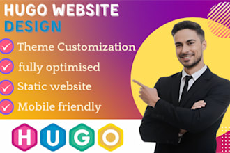 build professional hugo static website build migrate hugo website