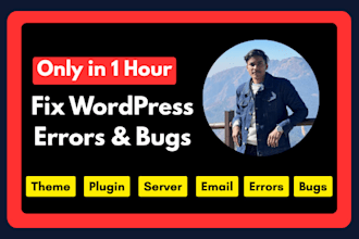 wordpress issues, fix wordpress error, fix critical error, wordpress bug fix