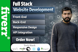 create full stack website using mern stack