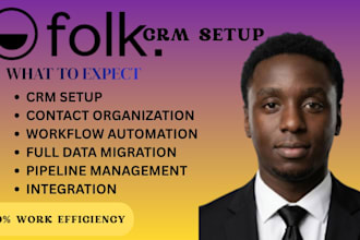 setup folk, customization and lead management optimization
