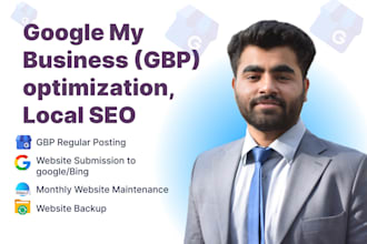 do google my business profile, gbp optimization and local SEO