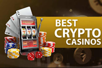 develop crypto games, jackpot, poker, blackjack, and crypto gaming website