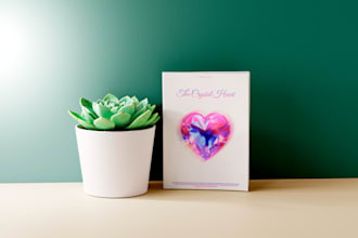 create professional book and ebook covers with a 3d mockup