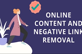 remove negative links, online reputation, mugshot, ORM, reverse SEO