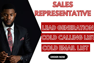 do sales closer lead generation, email blast, sales representative, cold calling