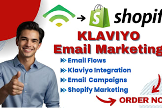 setup klaviyo email flows, klaviyo email marketing for shopify, ecommerce market