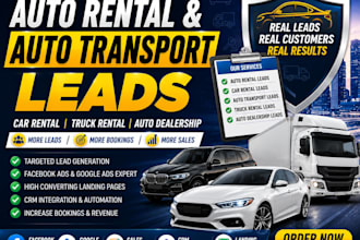 social media marketing for auto rental auto transport car rental truck rental