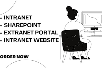 create business intranet website, intranet, extranet sharepoint portal