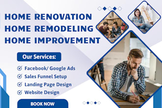 generate quality home renovation leads home remodeling leads gohighlevel website