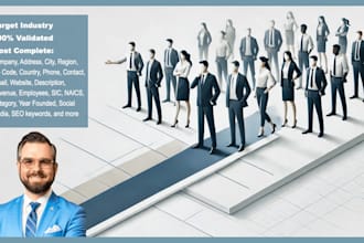 source thousands of industry specific leads with contact and company info