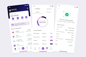 develop fintech app, payment app, wallet app, neobank app, nfc app, bnpl app