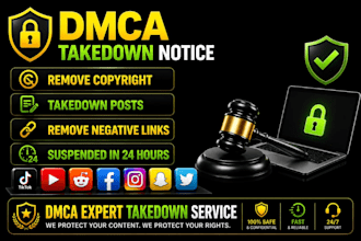 takedown defamatory harassing bad false content from reddit by legal law