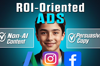 do ad copywriting for your facebook ads and social media ads