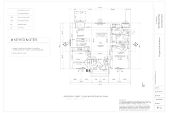 design and draft plumbing system