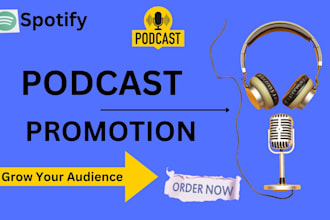 apple podcasts and spotify podcast promotion to grow audience