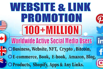 shoutout  website share link to 700m titk ,tg, video promote x,ig,yt, lnkdn,dscd