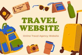build travel, tours, hotel flights and cars booking website
