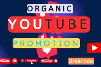 do organic youtube video promotion for channel growth