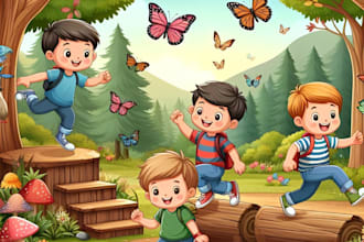 illustrate children story book illustration children story book illustration
