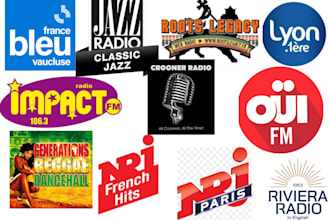 effectively broadcast and promote your music on france, paris radio