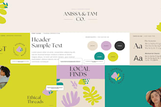 create 3d minimalist logo and brand style guides with branding kit
