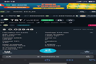 trend token, dextools trending bot, volume bot, pinksale trending bot