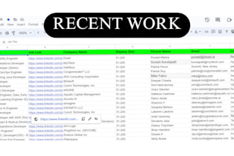 do email scraping and email collection for your business