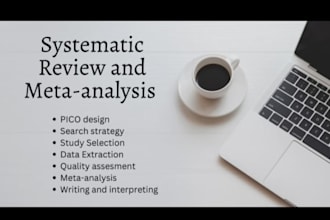 do systematic review and metanalyses and scoping reviews