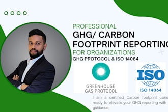 create ghg protocol carbon footprint and ghg emissions report