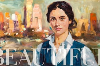 do realistic digital oil painting portrait your photo