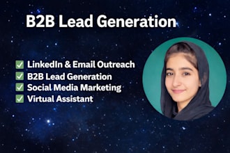 provide linkedin and email outreach services