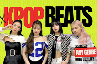 produce original, custom song, high quality kpop beats