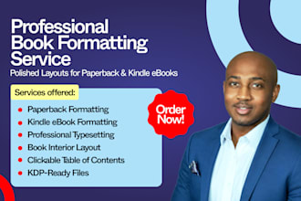 paperback formatting, book formatting, typeset, book layout design, kindle ebook