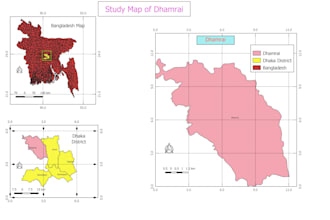 do study area map and geo referencing