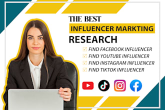 find best instagram, youtube, tiktok influencers list
