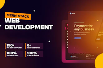 do mern stack website as mern stack developer