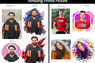 create amazing profile picture and caricature