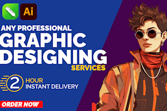 professional graphic designer for adobe illustrator and coreldraw