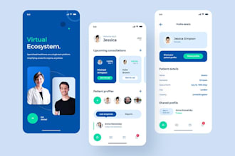 develop telemedicine medical mobile app, pharmacy app and health care app