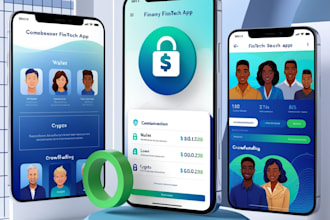 create a crowdfunding website, investment app and saas agency web application