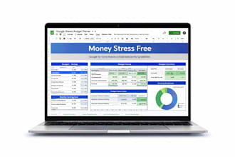 provide a google sheets monthly and annual budget planner template