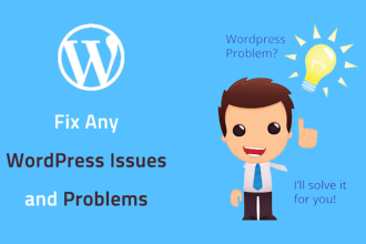fix wordpress error, wordpress issue, website error