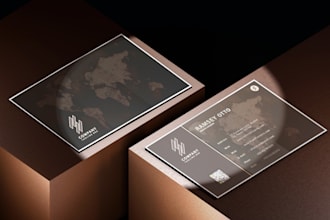 create professional business card