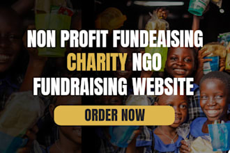 create nonprofit charity fundraising donation website using wordpress