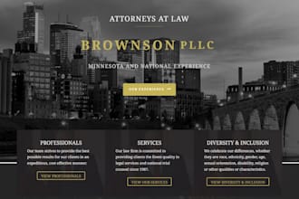 create law firm, lawyer, attorney site, advocate website using wix, squarespace