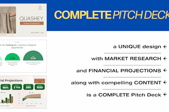 make a pitch deck for your startup